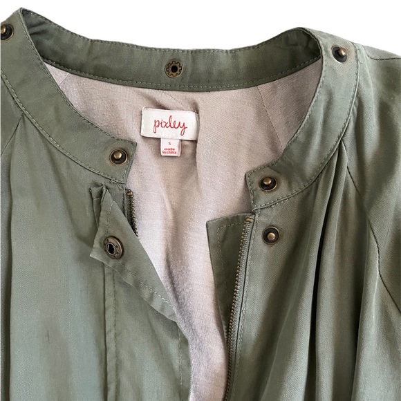 Pixley green jacket size medium - Picture 2 of 9